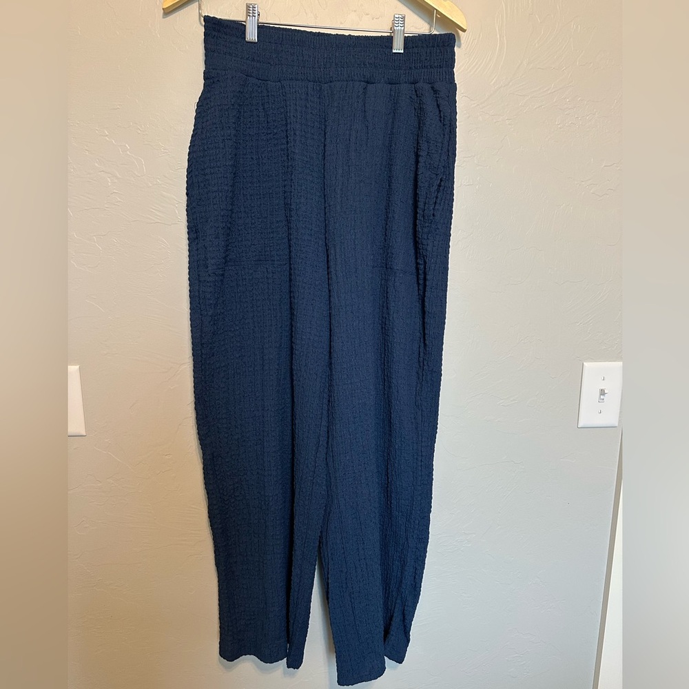 Free People Wide Leg Crepe Pants